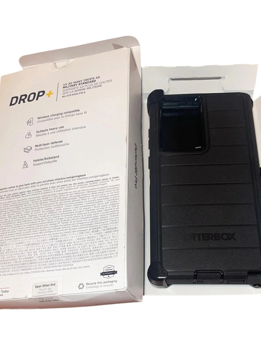 OtterBox Defender Pro Case for Samsung S22 Ultra NWT